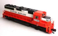 Western Maryland EMD GP-40 Diesel Lokomotive (Diesel locomotive) 3795