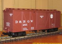 D&RGW Güterwagen (Box car) 261