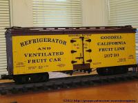 Goodell California Fruit Line Kühlwagen (Reefer) GCFL 20740