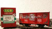 Weihnachtsgüterwagen mit Sound (Christmas boxcar with sound)