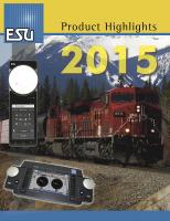 ESU Katalog (Catalogue) 2015 - Englisch/English