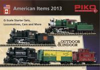 Piko Katalog (Catalogue) 2013 American Items