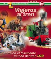 LGB Broschüre (Flyer) 2002 - Viajeros al tren (Bitte einsteigen - All Aboard) - Español