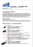Zimo Newsletter - 2009-10 Oktober (Deutsch)