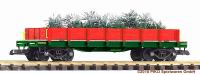 Niederbordwagen (Low-sided Gondola) Christmas Tree Express