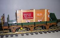Flachwagen mit adung (Flat car with load)