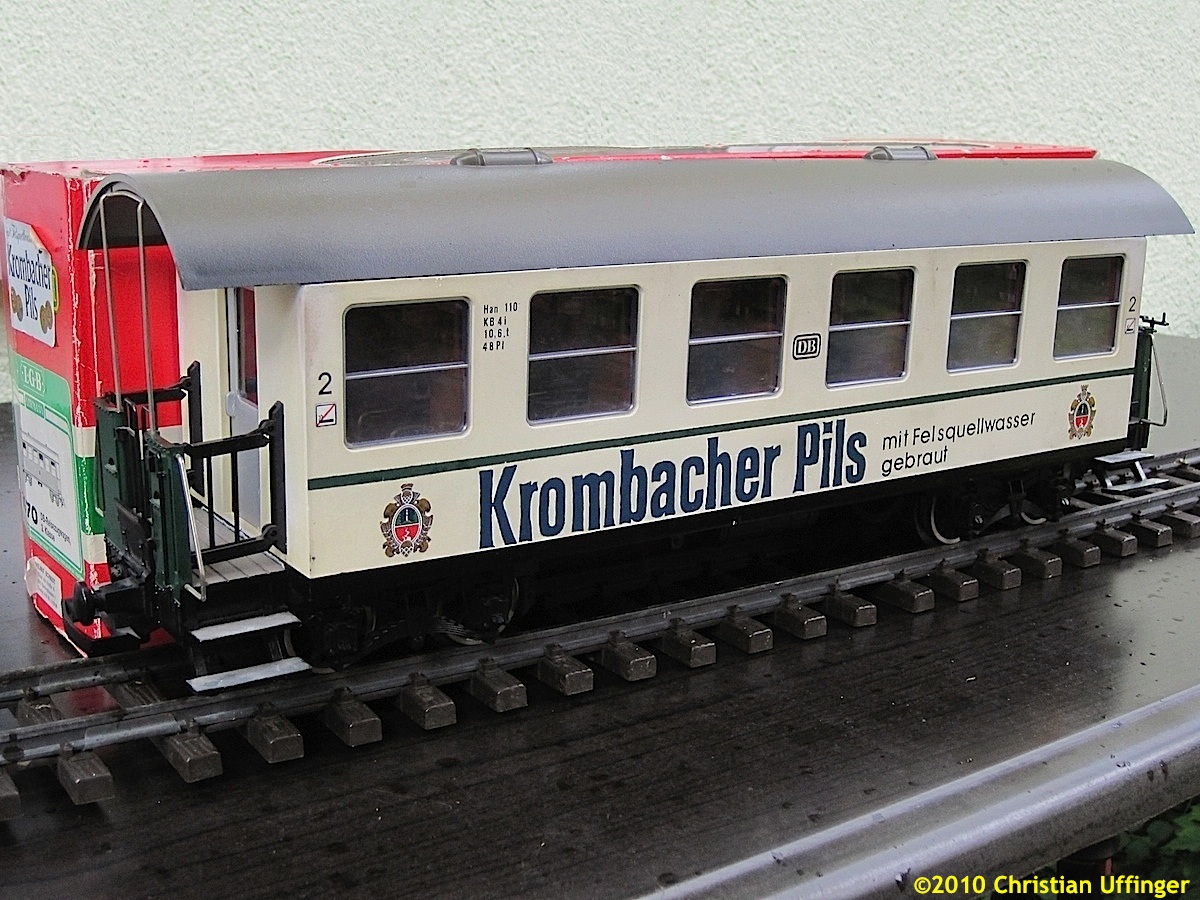 DB Reisezugwagen (Passenger car) "Krombacher Pils"