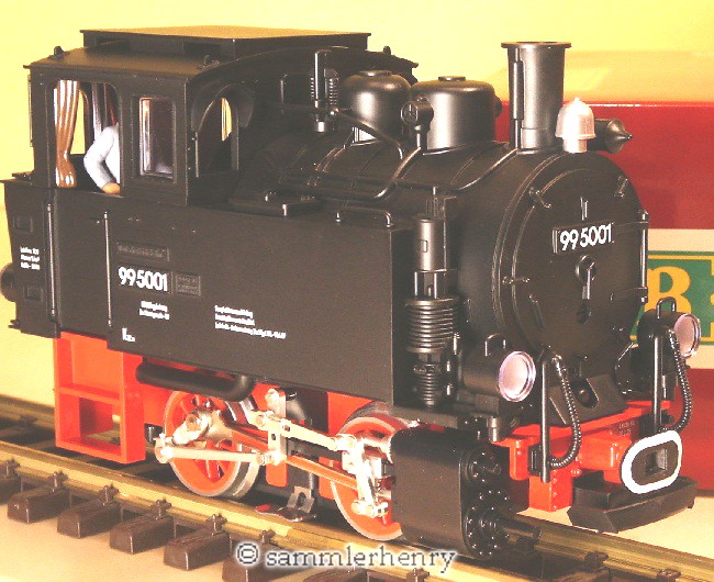 DR Dampflok (Steam locomotive) 99 5001