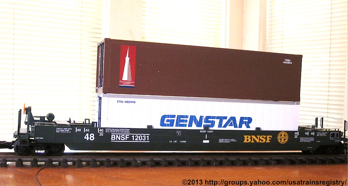 BNSF Intermodal Container Wagen (Container car) 12031