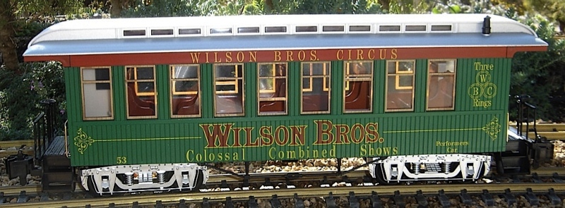 Wilson Brothers Circus Personenwagen (Passenger car)