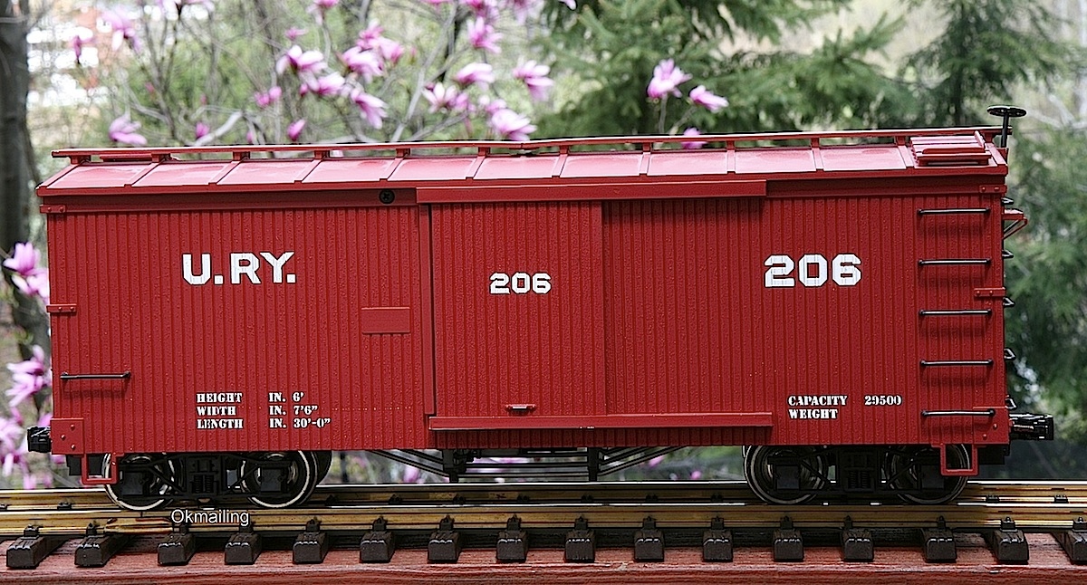 Uintah Güterwagen (Box car) U.RY. 206