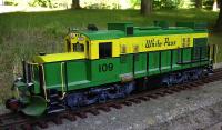 WP&Y Diesellok (Diesel locomotive) 109 gealtert/weathered
