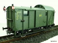 DR Güterzug-Begleitwagen (Caboose) 88-33-11