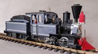 D&RGW Porter Dampflok (Steam locomotive) plus Tender