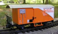 MOB gedeckter Güterwagen (Boxcar) Gk 522 Getaz Romang