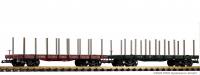 PRR Rungenwagen (Flat cars with Stanchions) 712311 & 710802