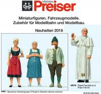 Preiser Neuheiten (New Items) 2016