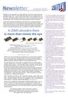 Zimo Newsletter - 2022-08 August (English)