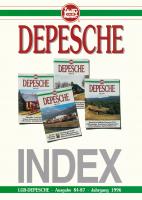 LGB Depesche 1996; Index 84-87
