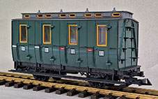 Abteilwagen Norddeutsche Inselbahnen (Compartment Coach North German Island RWs) Version 2