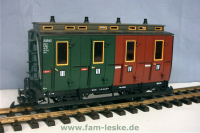 Abteilwagen III/IV Klasse (Compartment Coach 3rd/4th class)